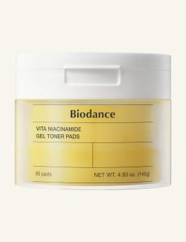 Biodance - Vita Niacinamide Gel Toner Pads (140g/60 unidades)