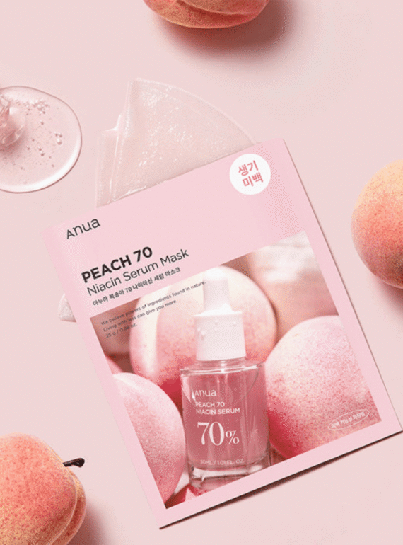 Anua-Peach70NiacinSérum FacialMáscara_1