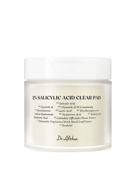 2% Ácido Salicílico Clear Almdeada (65 pads) - Dr. Althea K-Beauty