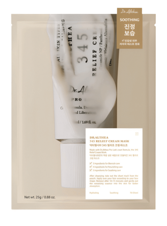 345 Relief Creme Máscara - Dr. Althea K-Beauty
