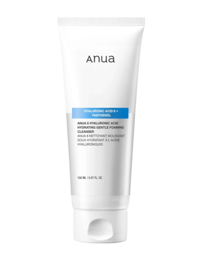 8 Ácido Hialurônico Hidratante Suave Foaming Limpador Facial 150ml - Anua K-Beauty
