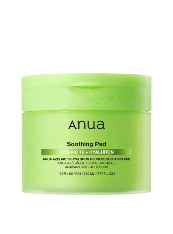 Azelaic 10 Hyaluron Redness Calmante Almdeada (90 pads) - Anua K-Beauty