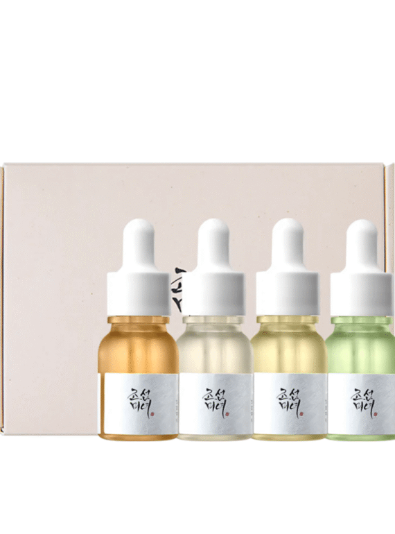 Hanbang Sérum Facial Discovery Kit 4 pcs - Beauty de Joseon K-Beauty