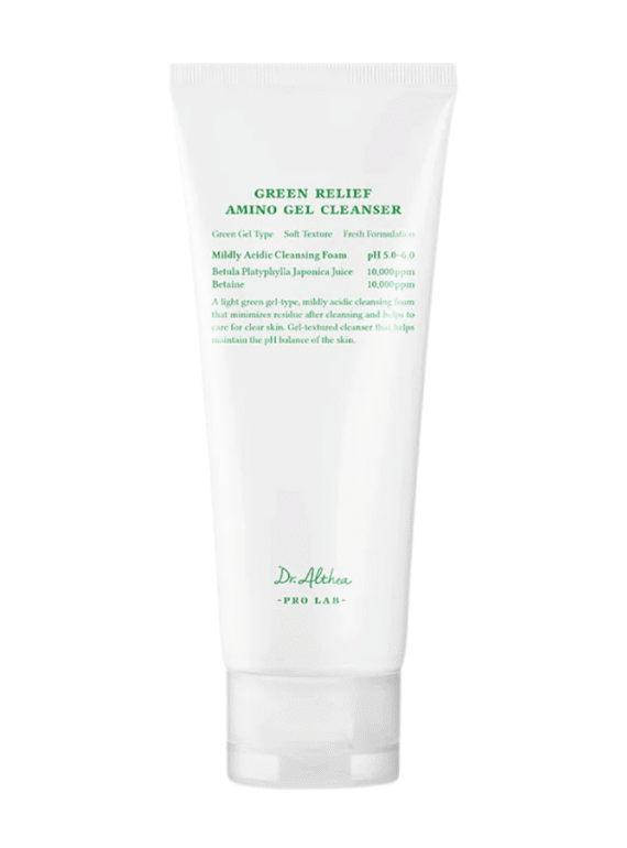 Green Relief Amino Gel Limpador Facial 100ml - Dr. Althea K-Beauty