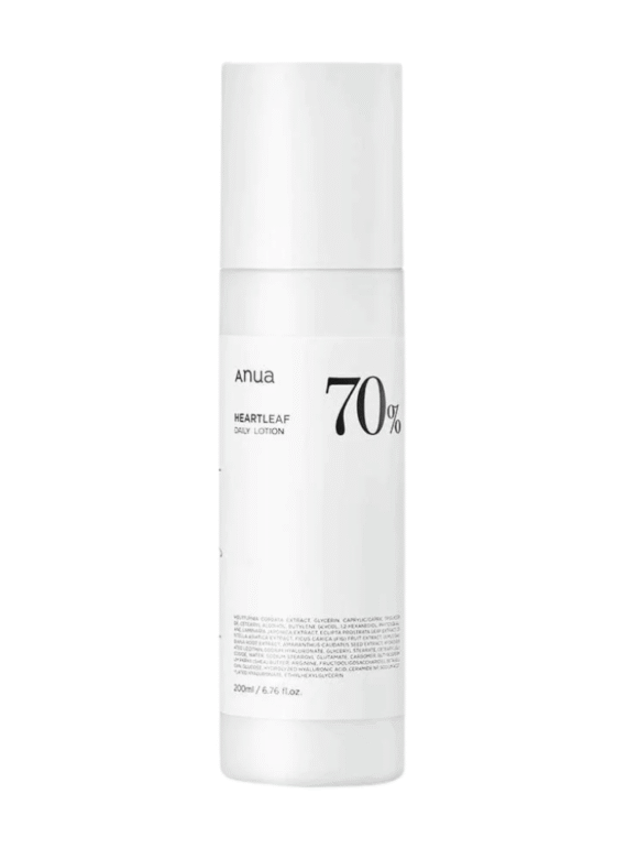 Heartleaf 70% Daily Lotion 200ml - Anua K-Beauty
