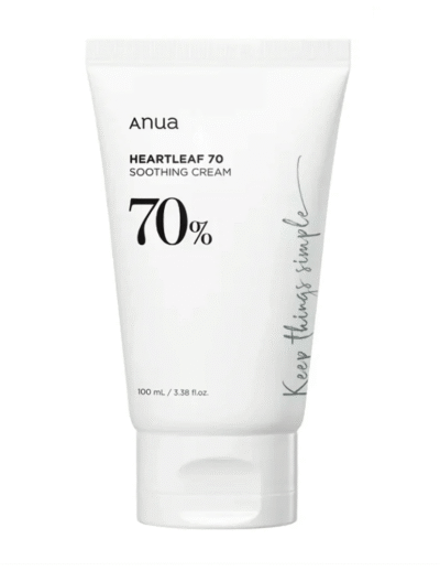 Heartleaf 70% Calmante Creme 100ml - Anua K-Beauty