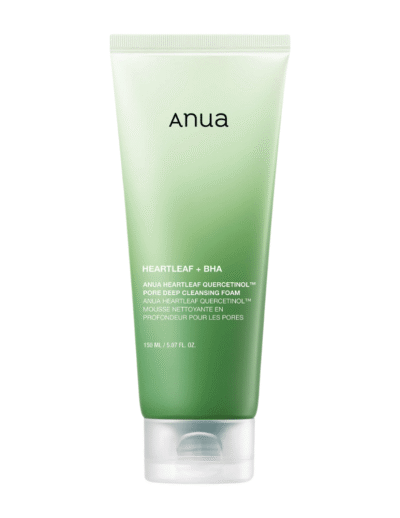 Heartleaf Quercetinol Pore Prdeundo Espuma de Limpeza 150ml - Anua K-Beauty
