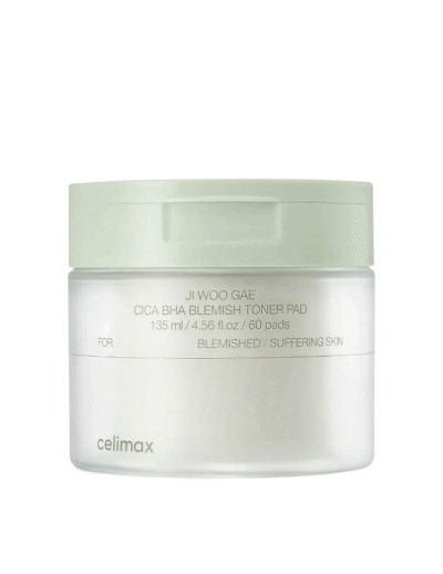 Ji Woo Gae Cica BHA Blemish Tônico Facial Almdeada (60 pads) - Celimax K-Beauty