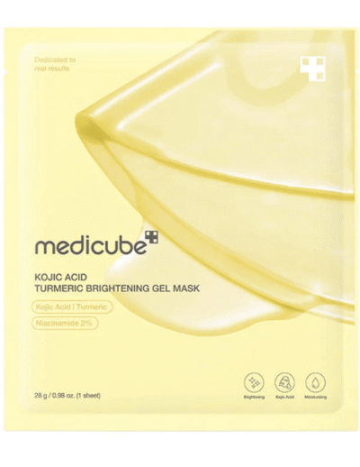 Ácido Kójico Turmeric Clareador Gel Máscara 28g - Medicube K-Beauty