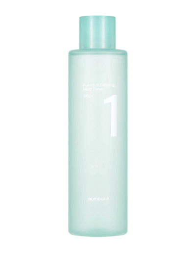 No.1 Pure-Full Calming Herb Tônico Facial 300ml - numbuzin K-Beauty