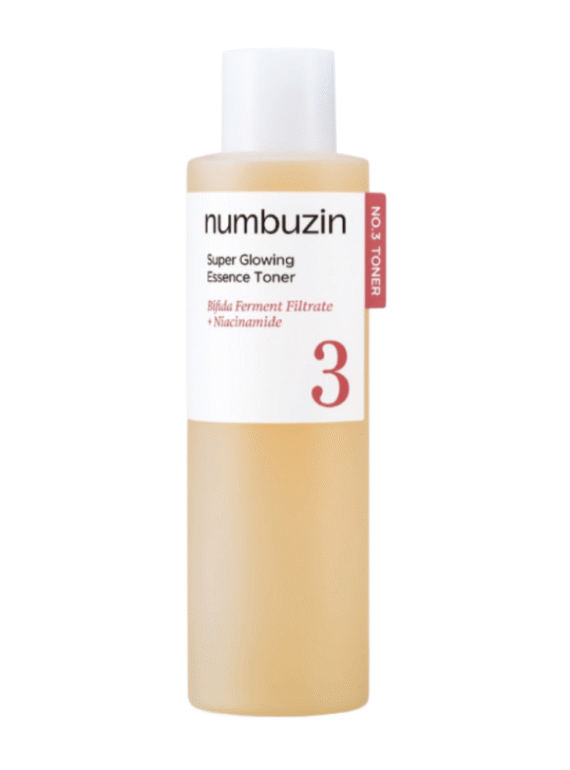 No.3 Super Glowing Essência Tônico Facial 200ml - numbuzin K-Beauty
