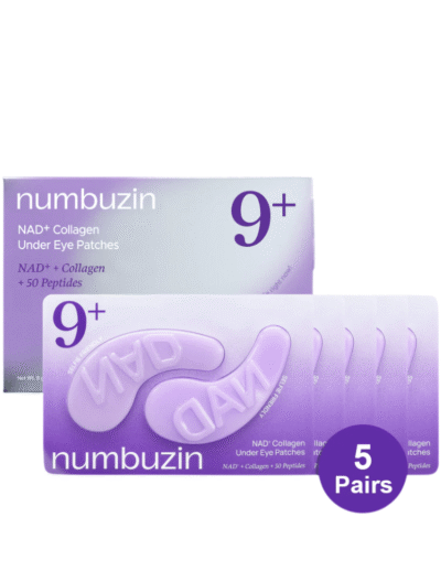No.9 NAD+ Colágeno Under Patch para Olhoses (5 pairs) - numbuzin K-Beauty