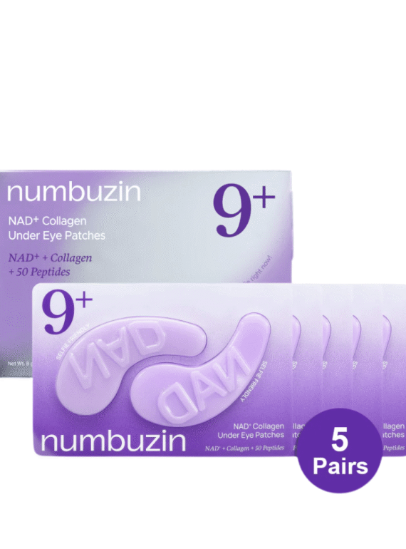 No.9 NAD+ Colágeno Under Patch para Olhoses (5 pairs) - numbuzin K-Beauty