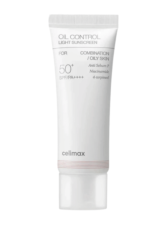 Oil Control Light Protetor Solar SPF50+ PA++++ 40ml - Celimax K-Beauty