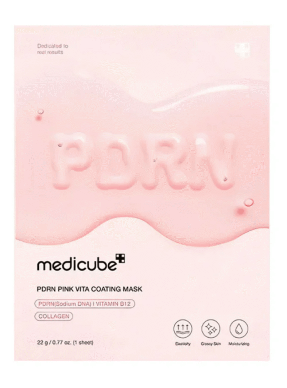 PDRN Pink Vita Coating Máscara - Medicube K-Beauty