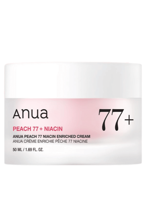 Peach 77% Niacin Enriched Creme 50ml - Anua K-Beauty