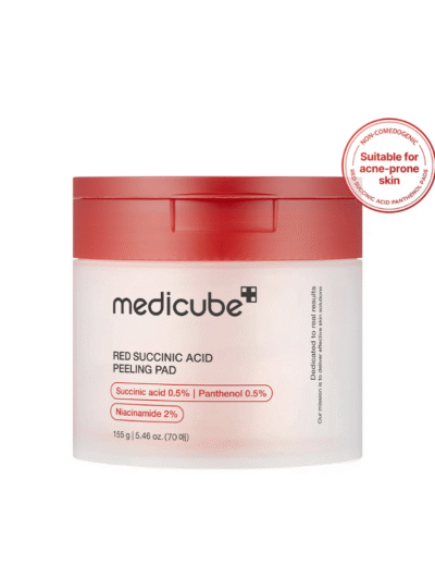 Red Succinic Acid Peeling Almdeada 70 pads - Medicube K-Beauty