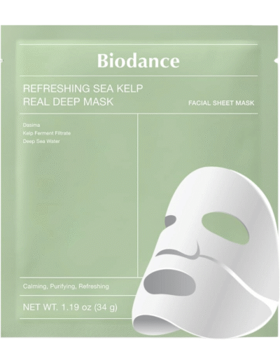 Refrescante Alga Marinha Real Prdeundo Máscara - BIODANCE K-Beauty