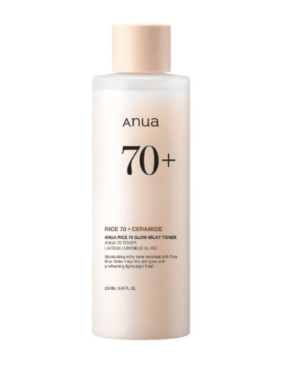 Rice 70 Glow Milky Tônico Facial 250ml - Anua K-Beauty