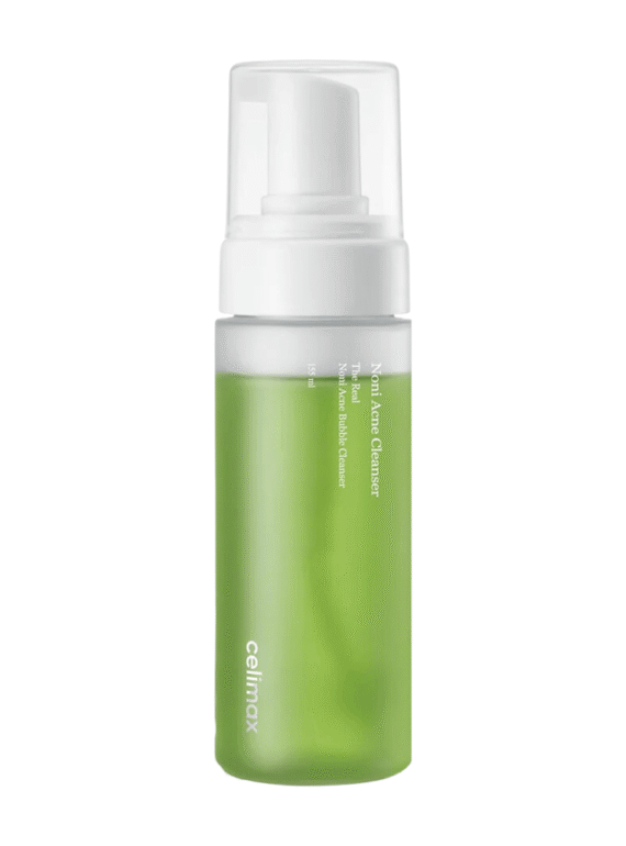 The Real Noni Acne Bubble Limpador Facial 155ml - Celimax K-Beauty