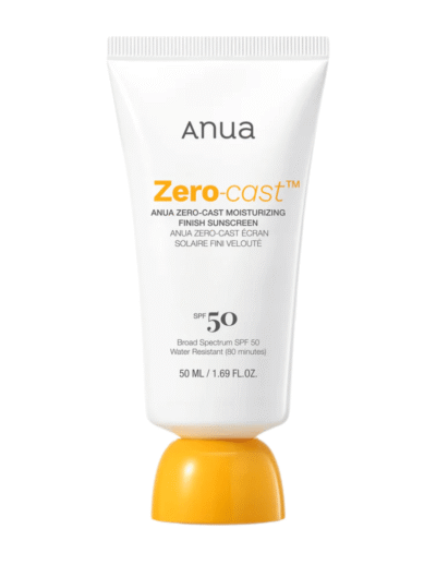 Zero-Cast Hidratante Finish Protetor Solar 50ml - Anua K-Beauty